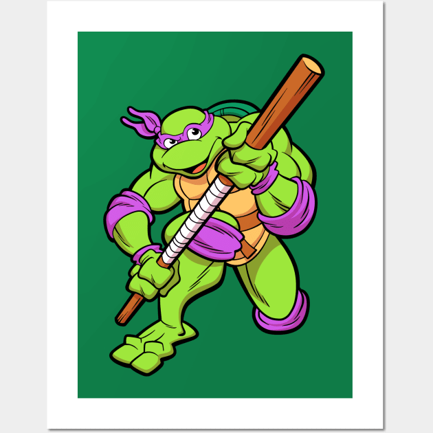 TMNT Donatello Wall Art by tommartinart